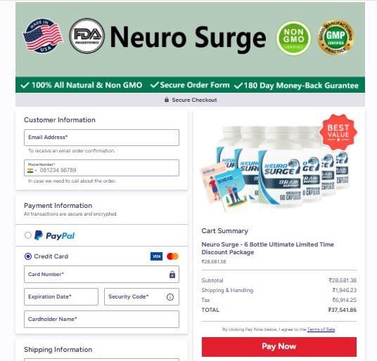 Neuro Surge cart 6